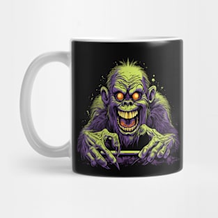 Meet the laughing Halloween monster! Mug